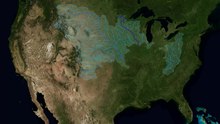 File:The Rivers of the Mississippi Watershed.webm