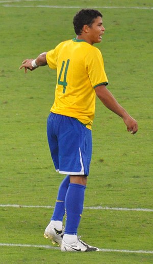 Thiago Silva during Brazil-England in Doha, 14...