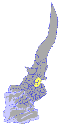 Округ Нумми-Халинен на карте