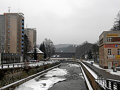 Flodens løb gennem Trutnov