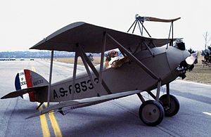 Verville-Sperry M-1 Messenger v muzeu US Air Force