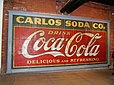 Ancienne affiche publicitaire Coca-Cola bien conservée dans une rue, maintenant souterraine, du vieil Atlanta.