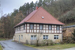 Der ehemalige Landgasthof auf dem Anwesen der Waßmannsmühle