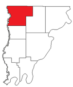 Location of Lancaster Precinct in Wabash County