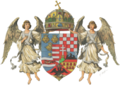 Das Wappen Ungarns (bis 1915)