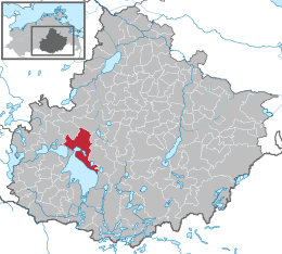 Waren (Müritz) – Mappa