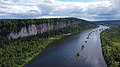 Vetlan Rock, Víxera River, Perm Krai