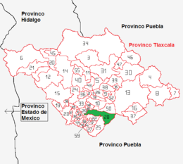 Teolocholco – Mappa