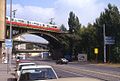 Stadtbahnbrücken über die Heiligenstädter Straße 1990 (es fehlt noch der Fußgängersteg zur Station Spittelau) …