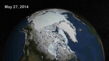 Файл: AMSR2 Daily Arctic Sea Ice - 2014.ogv