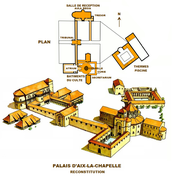 Reconstrucción del palacio de Aquisgrán