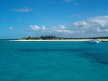 The Prickly Pear Cays are a marine protected area, roughly six miles from Road Bay, Anguilla, in the Leeward Islands of the Caribbean. Anguilla Prickly-Pear.jpg