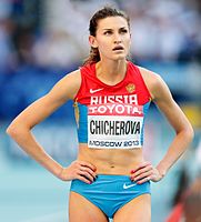 Anna Tschitscherowa wurde Sechste – sie steigerte sich in den kommenden Jahren mehr und mehr