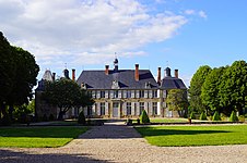 Château d'Arthel, vue de la cour.