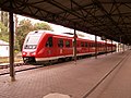 la regiona akcelita vagonaro RE Göttingen - Zwickau post alveno