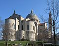 The liturgical east end of the basilica