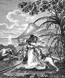 En 1803, le général Rochambeau a importé des dogues de Cuba pour les utiliser contre les esclaves insurgés durant l'expédition de Saint-Domingue.