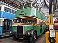 A heritage Sydney Leyland Titan double decker at the museum