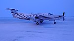 C-FVPC Pilatus PC12 авиакомпании North Star Air в аэропорту Кембридж-Бэй.jpg