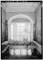 1958 SECOND FLOOR HALLWAY LOOKING TOWARD TRIPARTITE WINDOW OVER MAIN ENTRANCE