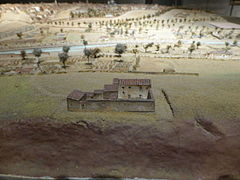 Haus Goyas; Detailansicht eines Grossmodells der Stadt von 1830[1]