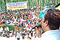 Charu Nivedita at Velichikala - Anti-clay mining protest, May 12, 2008