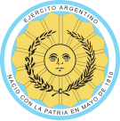 Escudo del Ejército Argentino.