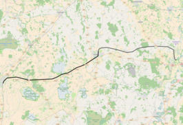 Spoorlijn aansluiting Lohe - Diepholz op de kaart