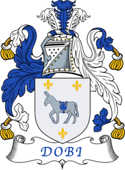 Stema heraldike e familjes Dobi