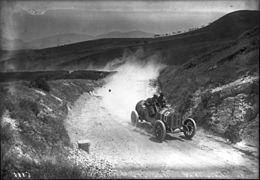 … lors de la Targa Florio 1908...