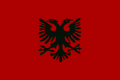 Vlajka albánského knížectví a později republiky v letech 1920–1926