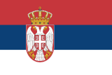 Quốc kỳ đồng thời là cờ hiệu nhà nước của Serbia