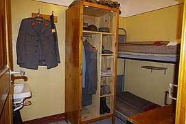 Une chambre d'officier