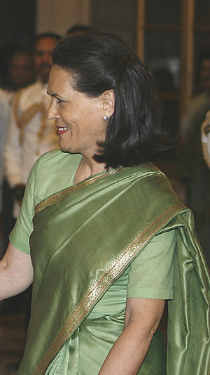 Sonia Gandhi, Indian politician, president of ...