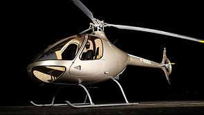 Hélicoptère Cabri G2 de la société Addoxygène et exploité par l'école de pilotage Helixaero sur l'aérodrome de Toussus-Le-Noble.