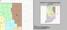 Description de l'image Indiana's 3rd congressional district (since 2023).png.