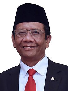 Mahfud MD as Coordinating Minister of Political, Legal and Security Affairs KIM Mahfud MD.jpg