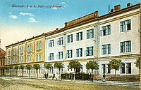 Bývalá kasárna c.k. pěšího pluku č. 3 v Kroměříži