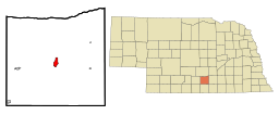 Minden i Kearney County och Nebraska