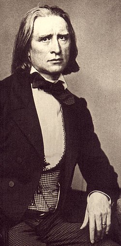Liszt Ferenc 1858-ban