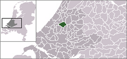 Location of Zoetermeer