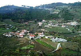 Loivos da Ribeira, Baião: panorâmica.