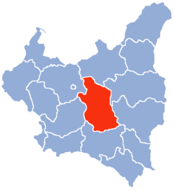 Location of Lublin