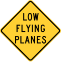 Low flying planes, New York State