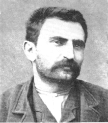 Errico Malatesta, an anarcho-communist who attempted to reconcile the schism between collectivism and communism by means of a pluralist organisation Malatesta (1).png