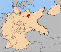 Location of Mecklenburg-Strelitz