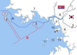 Nordlig grenselinje.