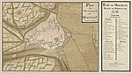 Montreuil-sur-Mer, plattegrond, 1792
