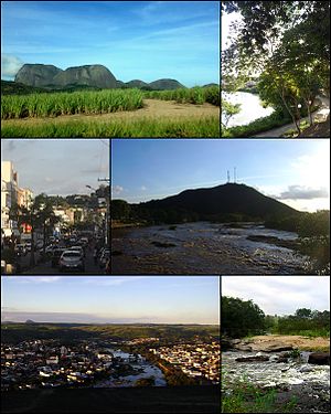Serra dos Aimorés, Lagoa dos Namorados, Centro, Rio Mucuri, Pedra do Bueno, Ribeirão das Pedras