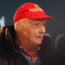 Niki Lauda v roku 2014